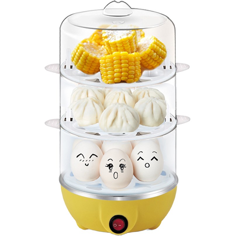 家用早餐机多功能煮蛋器三层自动断电蒸饭双层蒸包子馒头110v|ruв категории кухонные приборы, браконьер/яйцо пароход - от Buy2taobao.com для оказания профессиональной услуги покупки агента Taobao