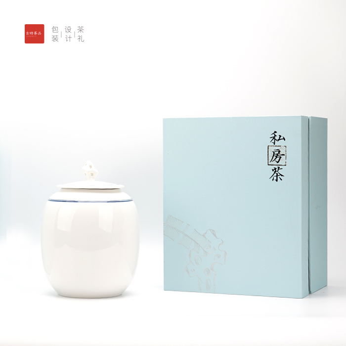 私房茶大茶罐陈皮散茶高档陶瓷茶叶密封罐陈列装饰茶叶空礼盒包装|ruв категории посуда, чайный сервиз, чайница - от Buy2taobao.com для оказания профессиональной услуги покупки агента Taobao