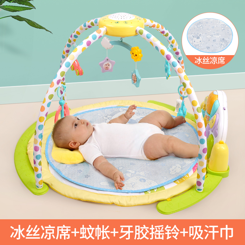 灯音乐发光脚踏玩具月新生儿宝宝星空投影婴儿健身架0-3-6|ruв категории игрушка/коляска/головоломка/блоки/модель, электронный/сила/надувной/хитрые игрушки, светящиеся игрушки - от Buy2taobao.com для оказания профессиональной услуги покупки агента Taobao