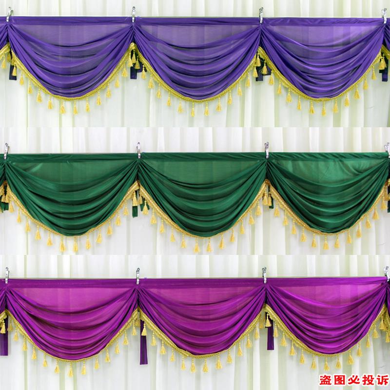 Wedding celebration Yarn new pattern Curtain background decorate stairs Handrail valance decorate Bumanin the Festive supplies/Gift , Festive fabric supplies category - from Buy2taobao.com to provide professional Taobao agent buy service