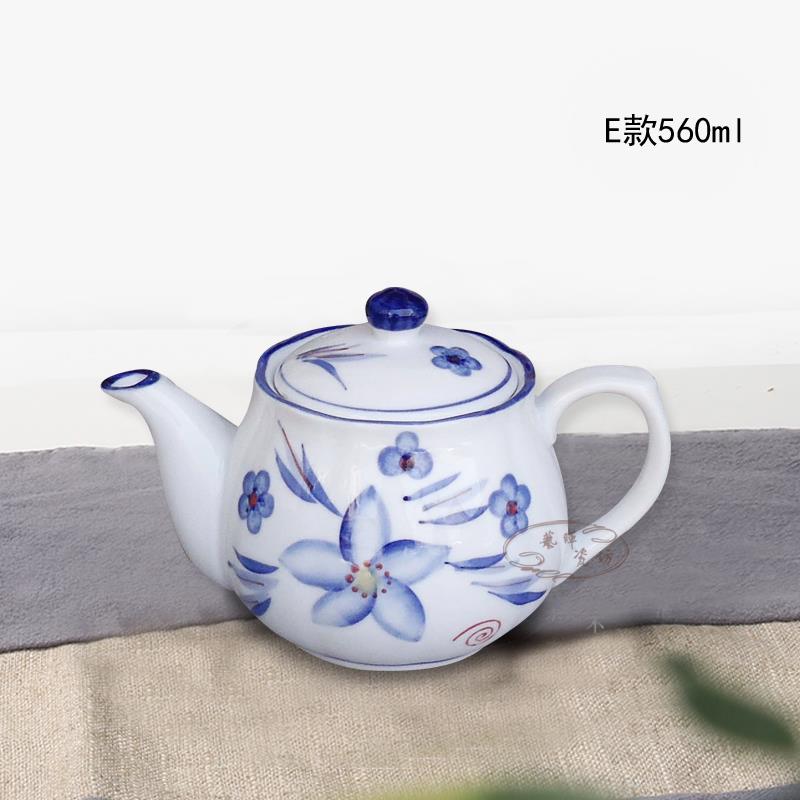包邮陶瓷茶壶 手绘青花泡茶壶 耐高温冷水壶大容量茶壶茶具特价在类目 餐饮具, 茶具, 茶壶中 - 来自Buy2taobao.com提供专业的淘宝代购服务