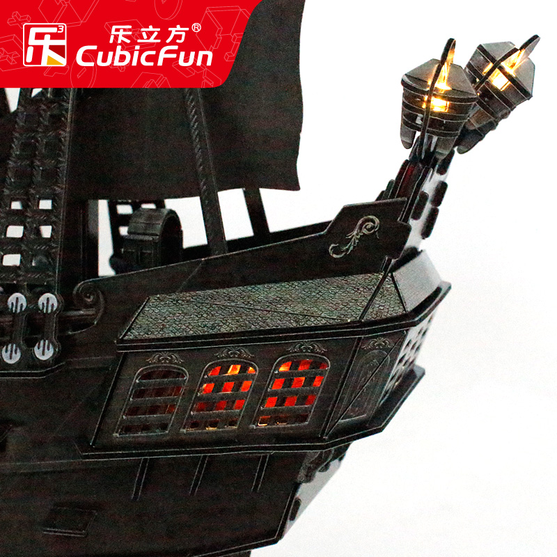 Assemble adult Toys Galle 3d three-dimensional Jigsaw puzzle Boat Black Pearl Annie Corsairin the Toy/Childs/Puzzle/Building block/Model , Beads/Jigsaw/Pair/Disassembly/Beat Toy , Jigsaw/Puzzle category - from Buy2taobao.com to provide professional Taobao agent buy service