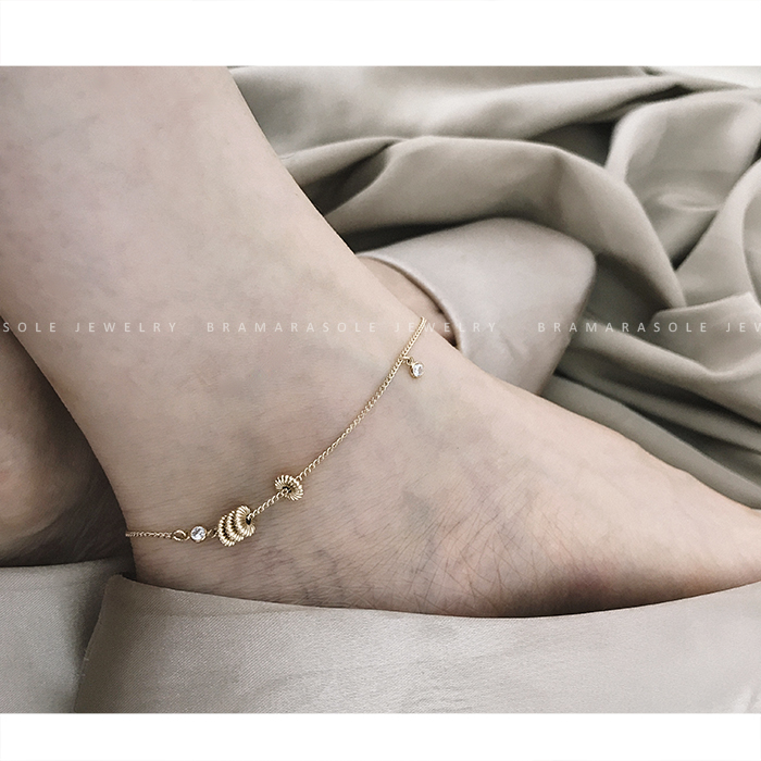 Japanese American 14k Cover with gold leaf Pearl beads can slide customized B this season! Over the United States~ Fine diamond inlaidin the Accessories/Fashion Jewelry, Anklets category - from Buy2taobao.com to provide professional Taobao agent buy service