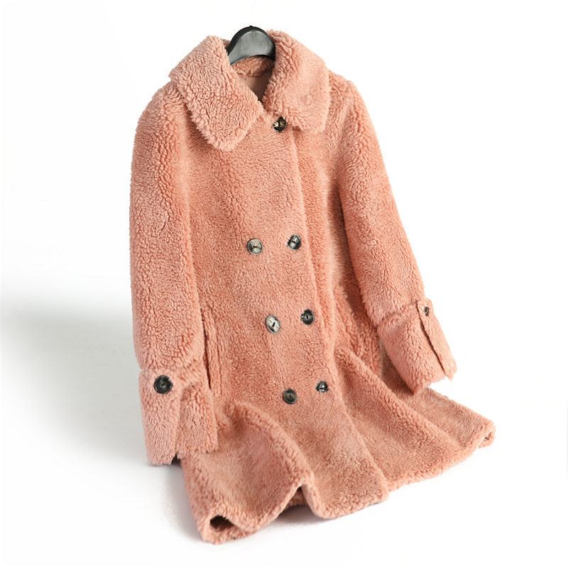 Fans Welfare 2019 Autumn and winter new pattern grain Cashmere coat Fur integrated coat JA03 paragraphin the Women's clothing/Boutique , Fur category - from Buy2taobao.com to provide professional Taobao agent buy service