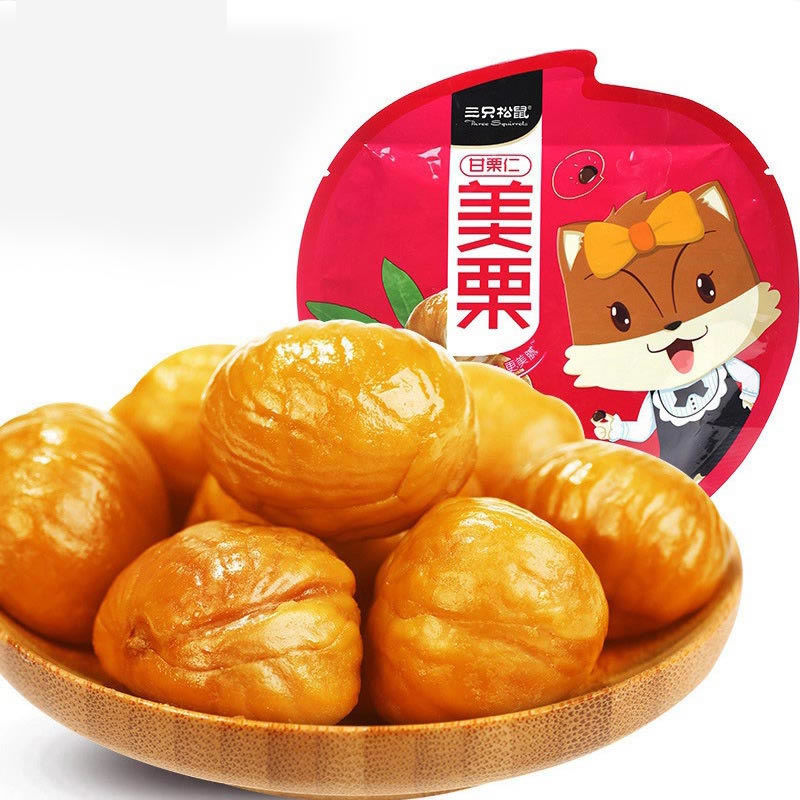 Three squirrels 100gX10 Chestnut Chestnut kernels nut specialty leisure time More snacks Specificationsin the Flower delivery/Flowers simulation/Plants gardening , Wedding flower arrangement , Wedding baskets category - from Buy2taobao.com to provide professional Taobao agent buy service
