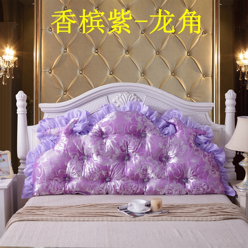 Korean Countryside princess Bedside Backrest bed Double Pillow Containing core Washable Cushion Waist protection Cushionin the Home Fabric , Pillow/Pillow category - from Buy2taobao.com to provide professional Taobao agent buy service