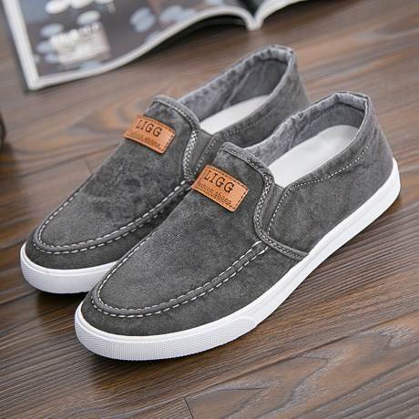 Middle and old age Dichotomanthes bottom canvas skate shoes work go to work hotel kitchen Deodorant soft sole wear-resisting non-slip construction sitein the Men's Shoes, Canvas shoes category - from Buy2taobao.com to provide professional Taobao agent buy service