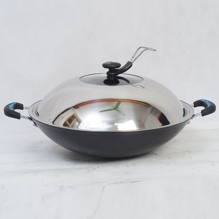 China Wok Rust thickening cast iron Pig iron Lu Chuan commercial Gas Binauralin the Kitchen/Cooking utensils , Cooking utensils , Cookware/Pot/Kettle , Wok category - from Buy2taobao.com to provide professional Taobao agent buy service