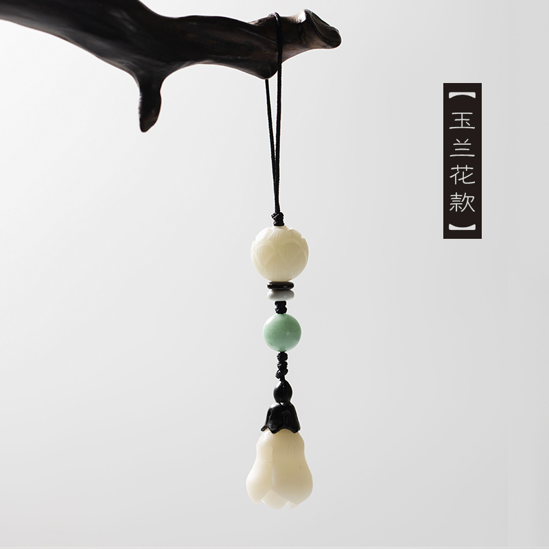 手机链挂件挂坠挂绳短款佛系古风菩提木兰花中国风挂链挂饰吊坠女|ruв категории Цифровые аксессуары, аксессуары для мобильных телефонов, аксессуары для мобильных телефонов, мобильный телефон/телефон цепь - от Buy2taobao.com для оказания профессиональной услуги покупки агента Taobao