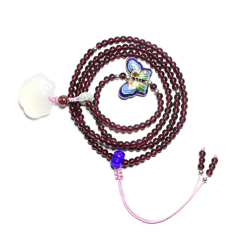 Fragrance Splendor Original natural crystal purple teeth Ukraine Garnet Necklace Hand string Mobile phone lanyard phone chainin the 3C Digital Accessories, Cell Phone Accessories , Phone Accessories , Mobile phone pendant/Mobile phone chain category - from Buy2taobao.com to provide professional Taobao agent buy service