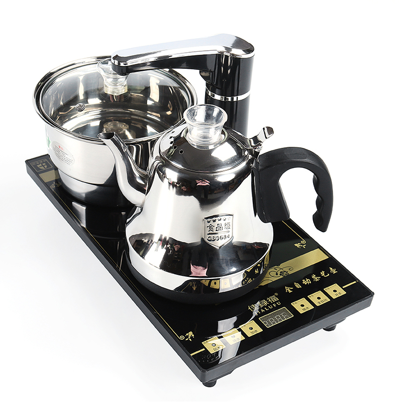 功夫茶具茶盘家用套装磁炉嵌入式平板电器全自动上水四合一体电在类目 餐饮具, 茶具, 茶盘中 - 来自Buy2taobao.com提供专业的淘宝代购服务