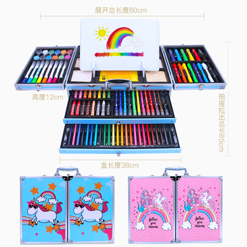 水彩笔套装画画笔儿童幼儿园彩色笔72色蜡笔小学生小女孩生日礼物在类目 电子词典/电纸书/文化用品, 画具/画材/书法用品, 水彩笔中 - 来自Buy2taobao.com提供专业的淘宝代购服务