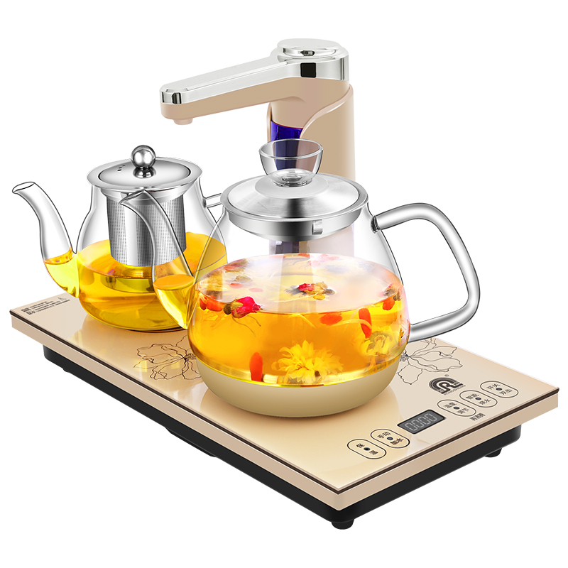 Japan Ronshen fully automatic Hydro Hot water Electromagnetic furnace tea set Glass Set pot household pump Kettlein the Kitchen Appliances , Electric kettle category - from Buy2taobao.com to provide professional Taobao agent buy service