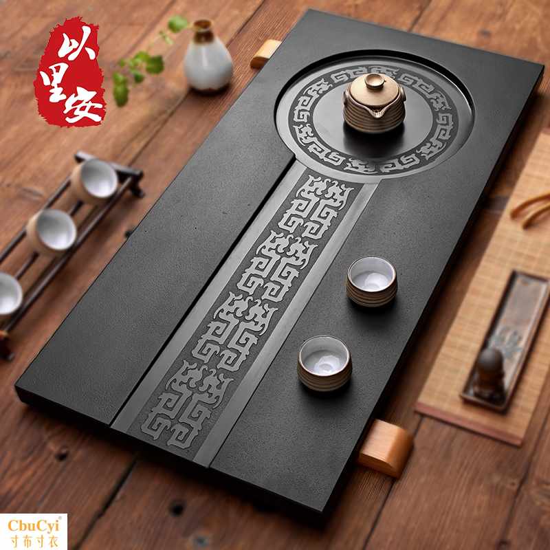 乌金石茶盘天然整块石头黑金石材小号长方形茶台功夫茶具简约家用在类目 餐饮具, 茶具, 茶盘中 - 来自Buy2taobao.com提供专业的淘宝代购服务