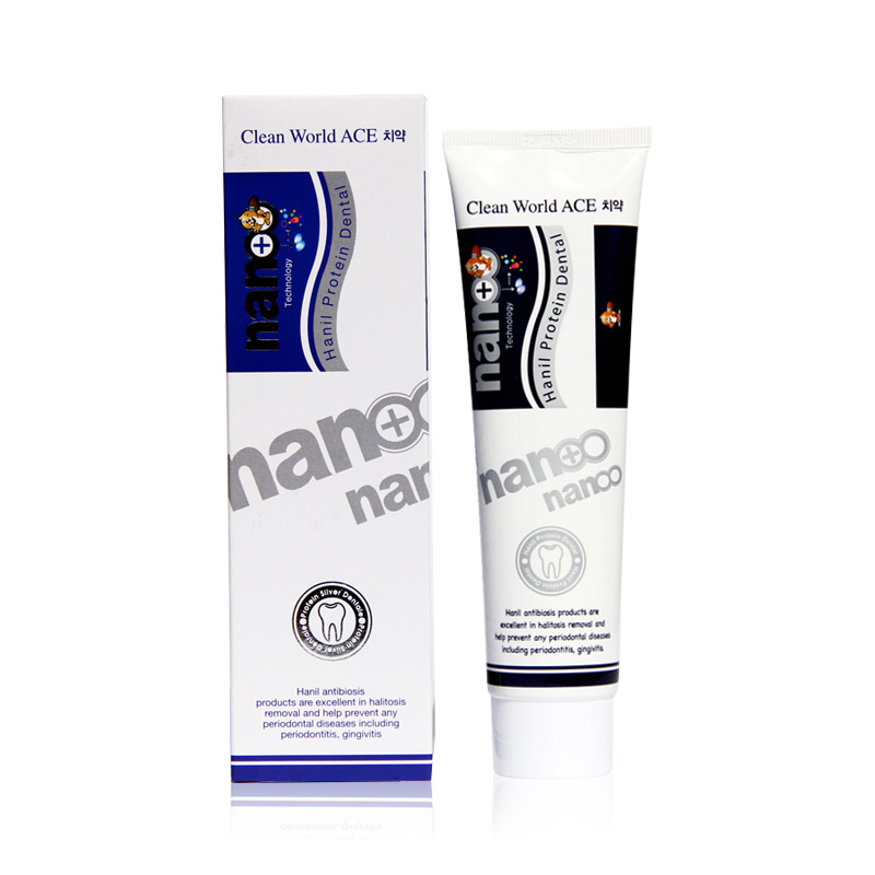 韓國進口正品牙膏去口臭NANO/銀美白牙膏去黃去牙漬去煙漬180g在類目 洗護清潔劑/衛生巾/紙/香薰, 洗髮沐浴/個人清潔, 口腔護理, 牙膏中 - 來自Buy2taobao.com提供專業的淘寶代購服務