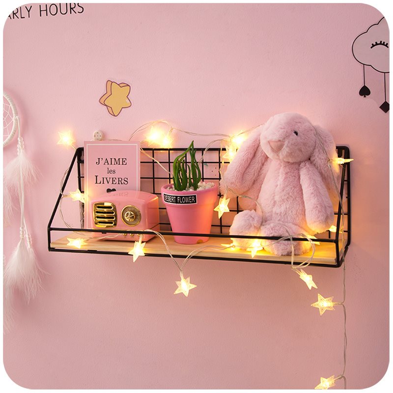 Mesh red wall on the iron art shelf shelf girl room bedside|ruв категории получать отделка, семьи отделка приборов, отделка стойка/стойка/принимает рамки - от Buy2taobao.com для оказания профессиональной услуги покупки агента Taobao
