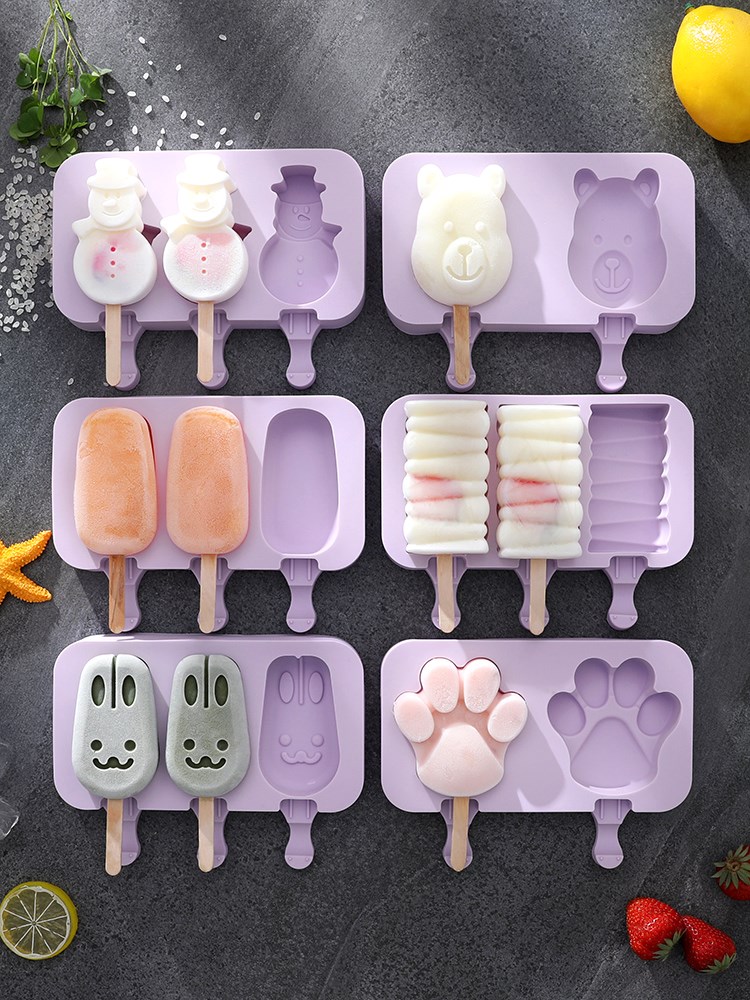 Ice cream mould silica gel Ice block ice cream household self-control Popsicle Popsicles ice cream Ice cream Quick-freezein the Kitchen/Cooking utensils , Kitchen Gadgets/Kitchen storage , Kitchen appliances supporting supplies , Ice Cube/Ice bag system category - from Buy2taobao.com to provide professional Taobao agent buy service