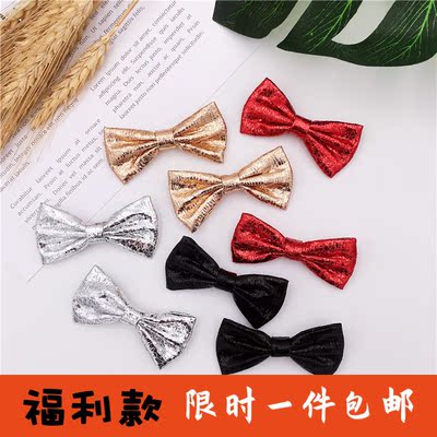 可爱儿童蝴蝶结发夹公主不伤发刘海顶夹发卡头饰夹子bb夹边夹女童