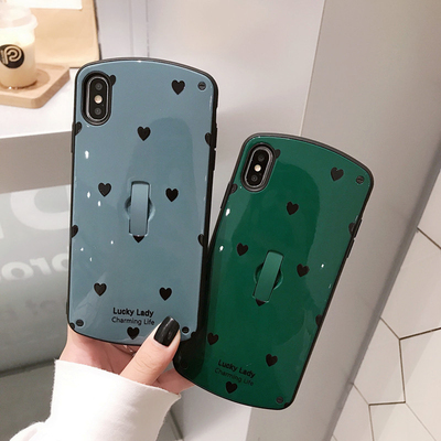 奶奶灰爱心支架华为p30手机壳p20保护套nova5pro情侣p30pro网红mate30女mate20pro潮nova4防摔nova3男荣耀20