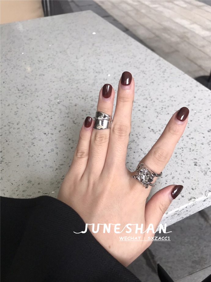 单夏至JUNESHAN AtelierSo Masque 纯银 光面空托尾戒可调节 戒指|msdalam kategori Aksesori/Barang Kemas Fesyen, Ring/Ring - dari Buy2taobao.com untuk memberikan perkhidmatan ejen Taobao profesional membeli