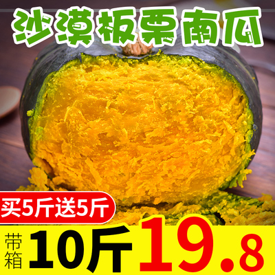 沙漠贝贝南瓜10斤板栗味新鲜迷你日本真老南瓜栗子包邮小宝宝辅食