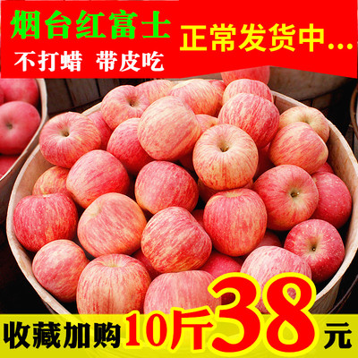 山东烟台红富士苹果栖霞当季新鲜水果整箱10冰糖心萍果十脆斤包邮