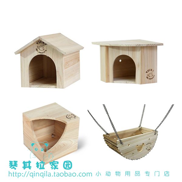 Vicky 龙猫斜顶小木屋/欧式风情洋房/小方木屋/婴儿摇篮床在类目 宠物/宠物食品及用品, 仓鼠类及其它小宠, 小宠用品(新), 窝中 - 来自Buy2taobao.com提供专业的淘宝代购服务