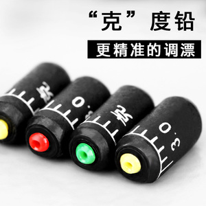 百美刻度快速铅坠 软芯铅皮座竞技台钓铅皮卷