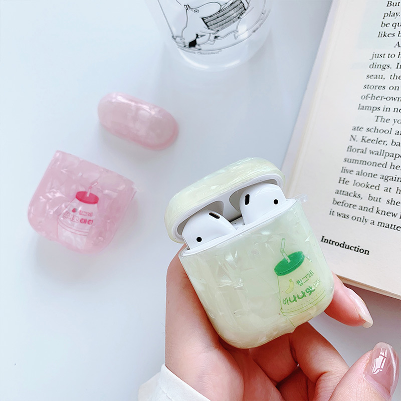 AirPods保护套贝壳纹苹果新airPods2代无线蓝牙耳机保护套小清新在类目 3C数码配件, MP3/MP4配件, 耳机配件中 - 来自Buy2taobao.com提供专业的淘宝代购服务