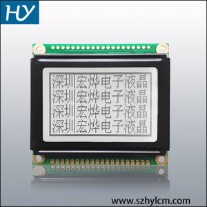 小尺寸12864液晶屏 HY12864液晶模块 灰屏 5