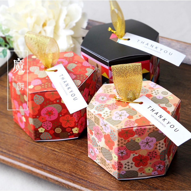 EGL new year Valentine's Day Souvenir manual Biscuit boxes Six corners nougat baking West Point Packaging boxin the Festive supplies/Gift , Other Festival Gifts category - from Buy2taobao.com to provide professional Taobao agent buy service