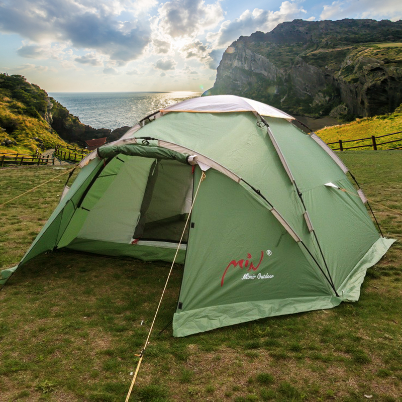 Green Mountain Qiang Speed open automatic 3-4 double-deck Camping Bedroom Heavy rain major Tentin the Outdoor/Mountaineer/Camping/Travel Goods , Tent/Atrium/Tent accessories , Camping/Tourism/Mountaineering tent category - from Buy2taobao.com to provide professional Taobao agent buy service