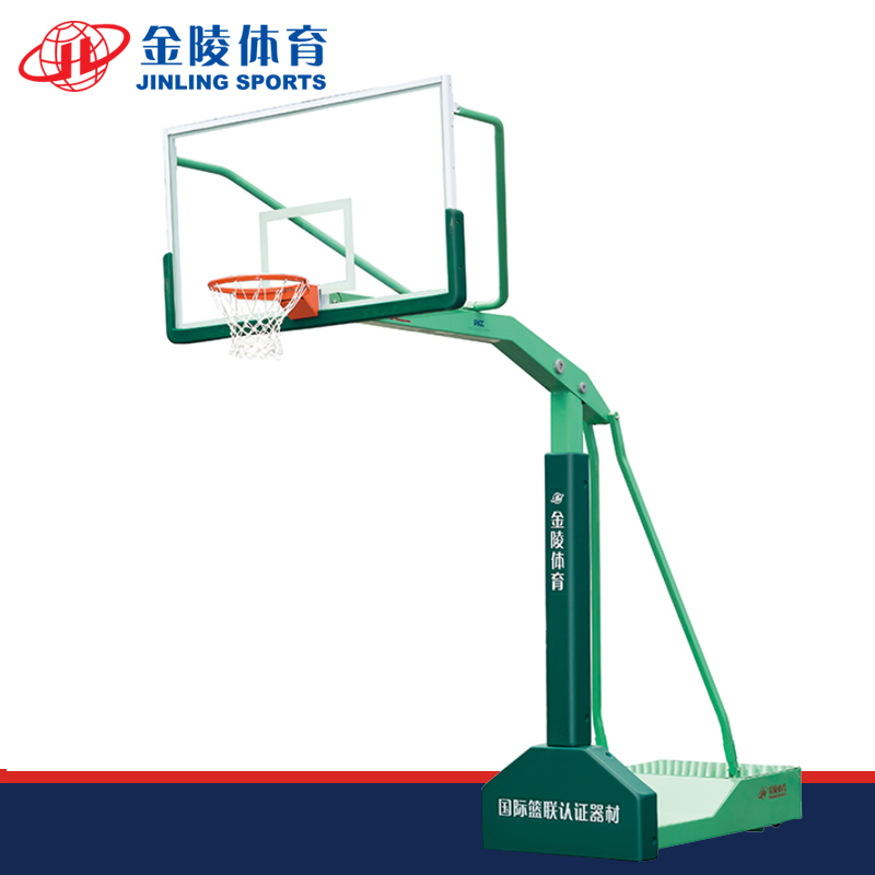 quality goods Jinling adult Mobile Arm basketball stands indoor YDJ-2B/11221 explosion-proof Glass Backboardin the Sports/Yoga/Fitness/Fans supplies , Basketball , Basketball/Basketball box category - from Buy2taobao.com to provide professional Taobao agent buy service