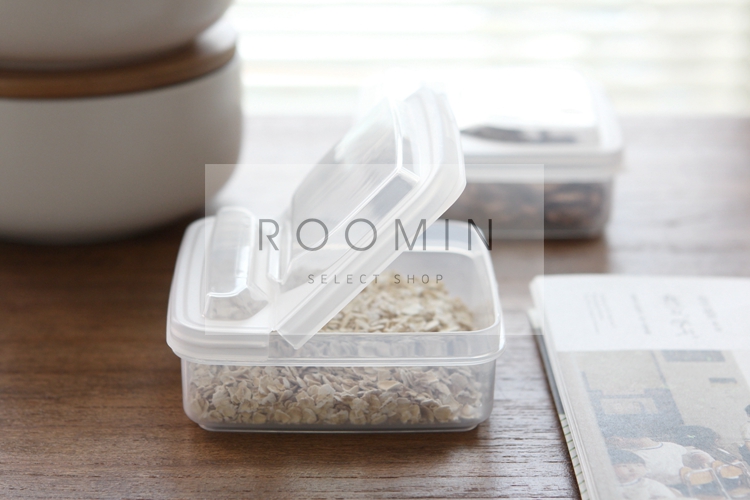 roomin日本进口半开式密封盒保鲜盒塑料盒长方形塑料食品盒在类目 餐饮具, 保鲜容器/保鲜器皿, 保鲜盒中 - 来自Buy2taobao.com提供专业的淘宝代购服务