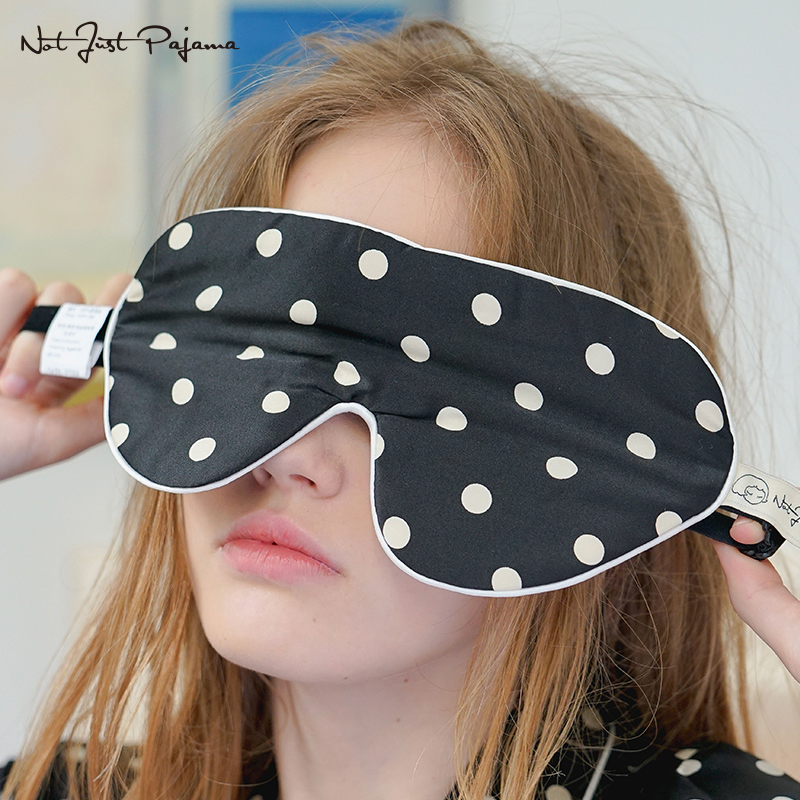 NotJustPajama Real silk Eye mask mulberry silk Wave lovers sleep shading Tape Adjustablein the Lingerie/Men's underwear/Tracksuit , Underwear Accessories category - from Buy2taobao.com to provide professional Taobao agent buy service