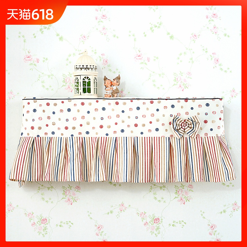 China Polaroid Beauty Air conditioner cover Countryside Hanging type Gree Air conditioner cover Hang up 1.5p dust cover Fabric art Packin the Home Fabric , Dust protection cover , Air conditioner cover category - from Buy2taobao.com to provide professional Taobao agent buy service
