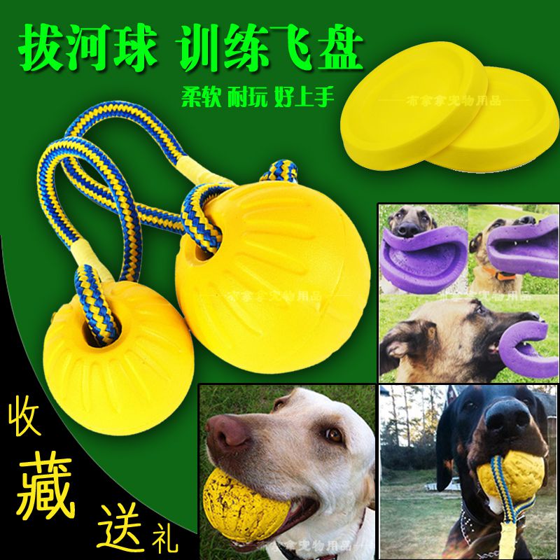 宠物玩具球训犬飞盘浮水妙想球带绳狗狗抛掷训练球训狗耐咬实心球在类目 宠物/宠物食品及用品, 猫/狗玩具, 飞盘中 - 来自Buy2taobao.com提供专业的淘宝代购服务