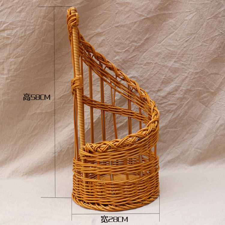 2019 Rattan Stainless steel Shelf circular Bread Basket Deep-Fried Dough Sticks Hollow Storage basket Storagein the Tableware , Tableware , Fruit bowl/Fruit plate/Hamper category - from Buy2taobao.com to provide professional Taobao agent buy service