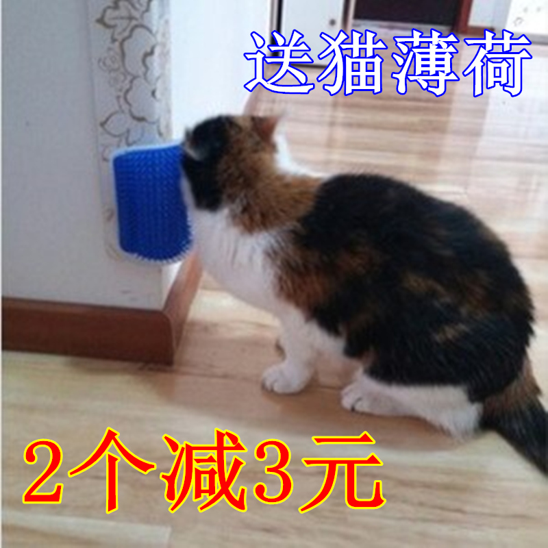 猫墙角蹭毛器猫咪挠痒痒玩具用品按摩刷蹭痒器按摩刷梳子猫用蹭脸在类目 宠物/宠物食品及用品, 猫/狗玩具, 猫抓板中 - 来自Buy2taobao.com提供专业的淘宝代购服务