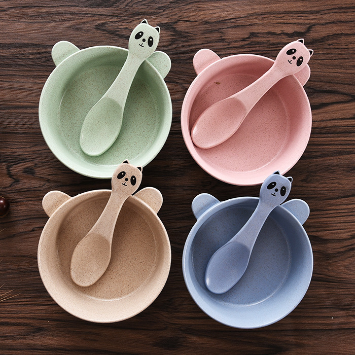 originality children Cutlery Set baby Water Heat preservation bowl Rice bowl Fall baby Complementary food Anti scald Bowl spoonin the Tableware , Tableware , Porcelain tableware suit category - from Buy2taobao.com to provide professional Taobao agent buy service