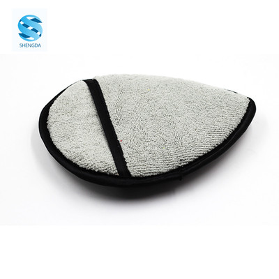 轮毂心形细节手套 洗车清洁 上下养护剂多用途 网格超细纤维