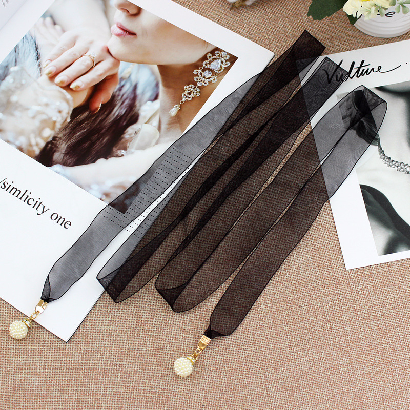 belt cloth skirt Chiffon Simplicity Versatile grace Lace decorate summer Slim Blackin the Accessories/Leather belt/Hat/Muffler , Belt/Leather belt/Yaolian category - from Buy2taobao.com to provide professional Taobao agent buy service