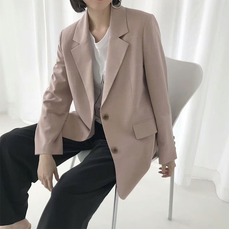 2019流行格子春装新款小西服韩版休闲chic网红时尚显瘦西装外套女在类目 女装/女士精品, 西装中 - 来自Buy2taobao.com提供专业的淘宝代购服务