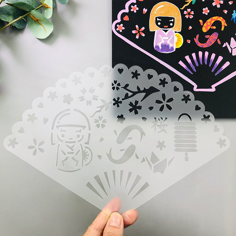 花邊尺diy相冊繪畫模具手工制作畫畫工具材料兒童寶寶镂空模板在類目 節慶用品/禮品, 創意禮品, 相冊/相簿中 - 來自Buy2taobao.com提供專業的淘寶代購服務