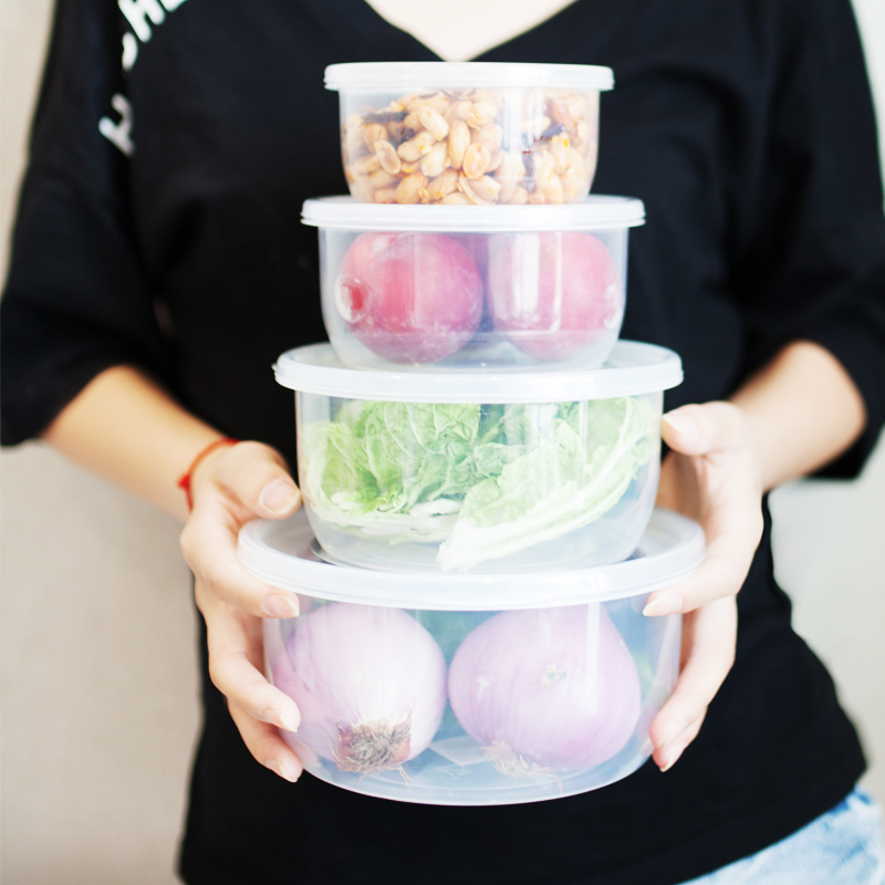 Promote BXM6210W Circular Crisper suit Plastic boxes Bento Box Microwave Oven 4 setsin the Tableware , Fresh container/Fresh Containers , Crisper category - from Buy2taobao.com to provide professional Taobao agent buy service