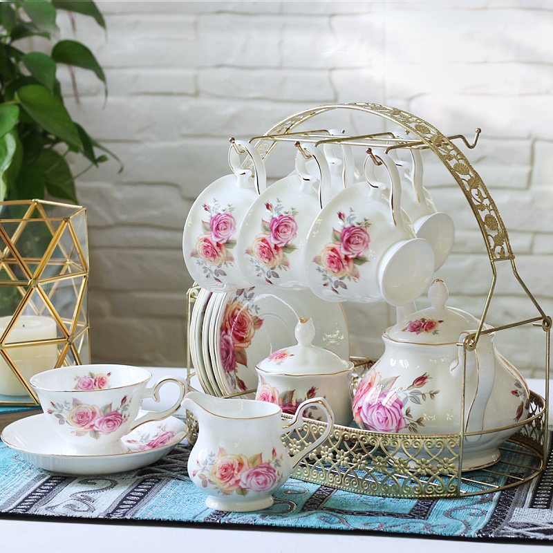 Bone European style Mug suit Simplicity teacup a complete set household Water cup English Afternoon Tea 3 setsin the Tableware , Coffee , Mug category - from Buy2taobao.com to provide professional Taobao agent buy service