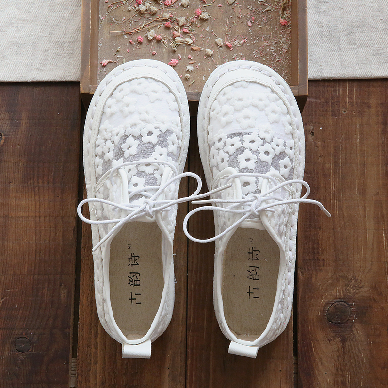Mori girl literature Retro fresh Jacobs Round Frenum Flat shoes manual comfortable Shallow mouth soft sole Single shoes Women's Shoesin the Women's Shoes, Low shoes category - from Buy2taobao.com to provide professional Taobao agent buy service