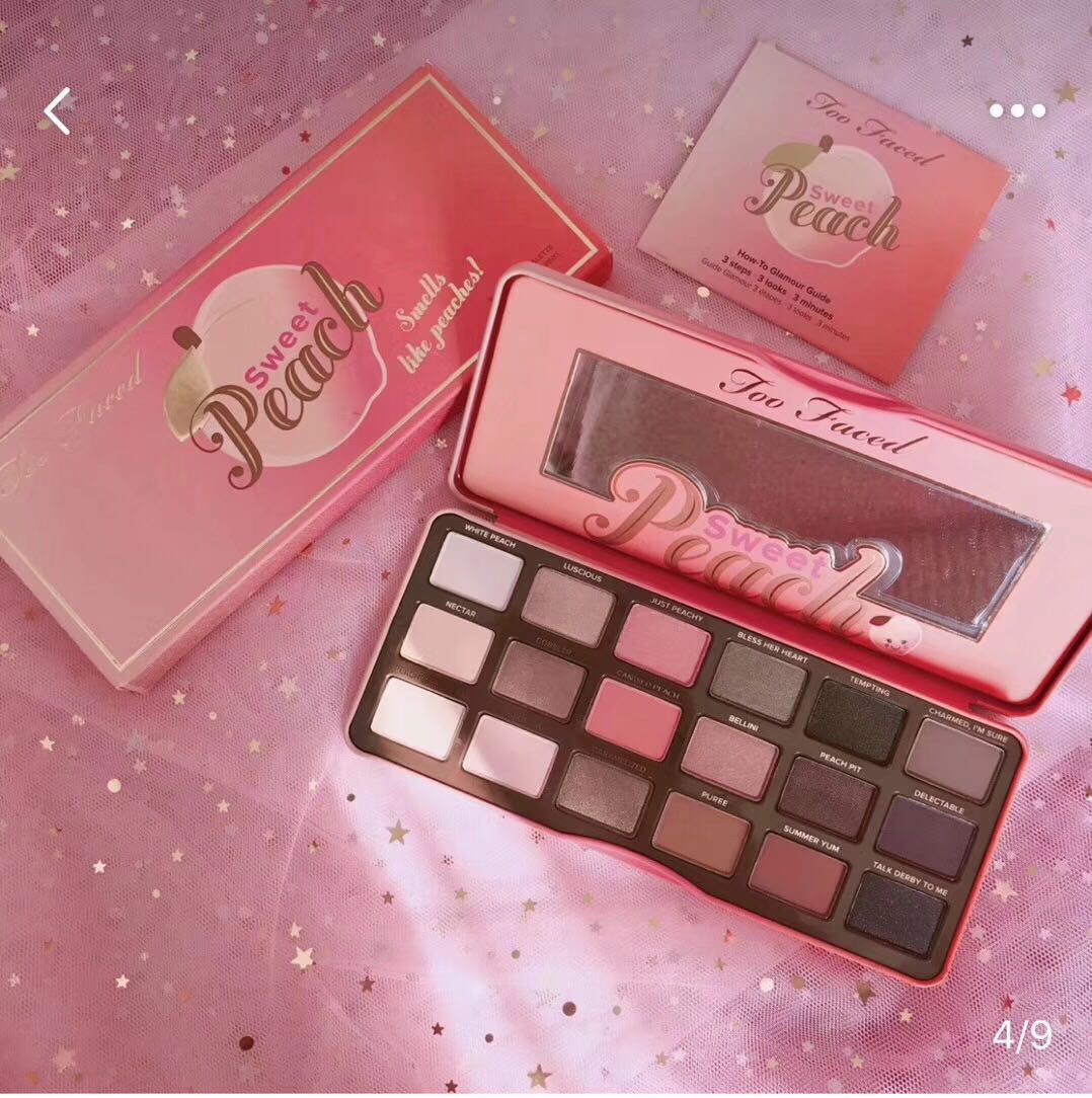 現貨包郵 Too Faced 眼影盤 Sweet Peach 18色 蜜桃眼影盤在類目 彩妝/香水/美妝工具, 眼影中 - 來自Buy2taobao.com提供專業的淘寶代購服務