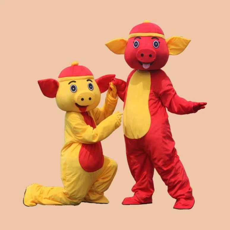 卡通人偶服装儿童大型五一宣传连体动漫猪猪新年娃娃玩偶服求婚在类目 模玩/动漫/周边/cos/桌游, Cosplay服饰/道具/服务, COSPLAY配件/道具/人偶服中 - 来自Buy2taobao.com提供专业的淘宝代购服务