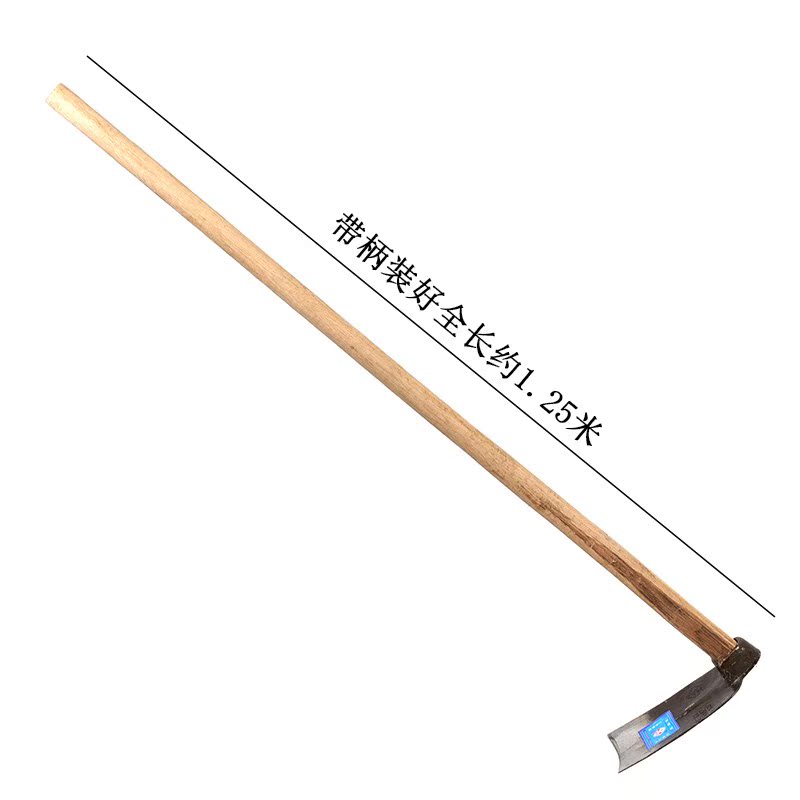 轨道钢开山松土除草挖笋长柄特大钢松土锄头翻地农具种菜全钢|msdalam kategori Jentera pertanian/alat-alat ladang/kepingan plastik, alat pertanian, Hoe - dari Buy2taobao.com untuk memberikan perkhidmatan ejen Taobao profesional membeli